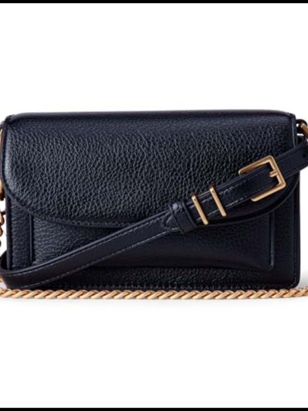 Convertible Crossbody Clutch Bag Faux Leather Interchangeable Straps